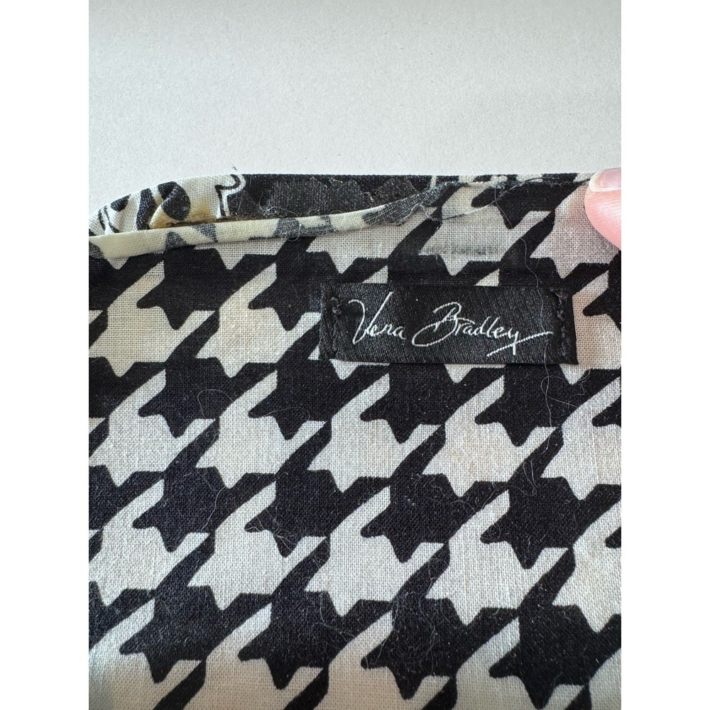 Vera Bradley Black White Paisley Glasses Case Floral Unique Magnetic Roll Case - Picture 3 of 8